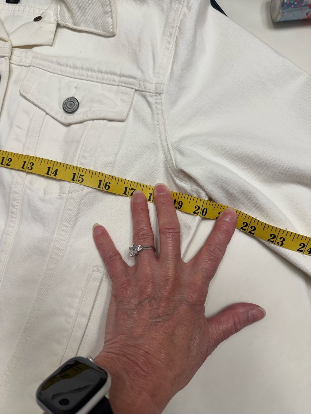 Lucky Brand Women's white Denim Jacket - Picture 9 of 11